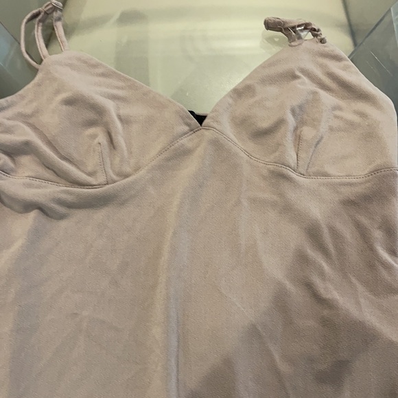 Forever 21 medium beige adjustable sleeveless bodysuit - Picture 2 of 3